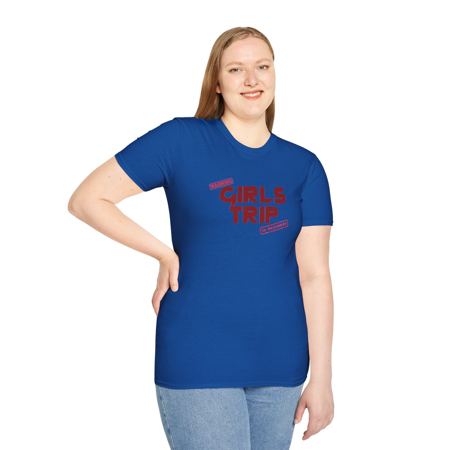 “Warning: Girls Trip in Progress" T-Shirt | Fun Cruise Shirt for Women & Squads