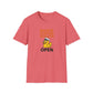 Duck Hunting Season Open – Retro Rubber Duck Captain Adults Unisex Cruise T-Shirt
