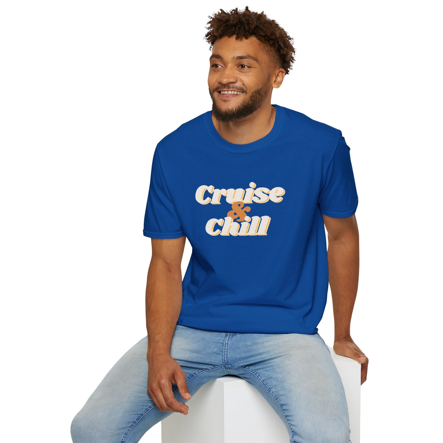 “Cruise and Chill" T-Shirt | Relaxing Cruise Vacation Tee for Men & Women”