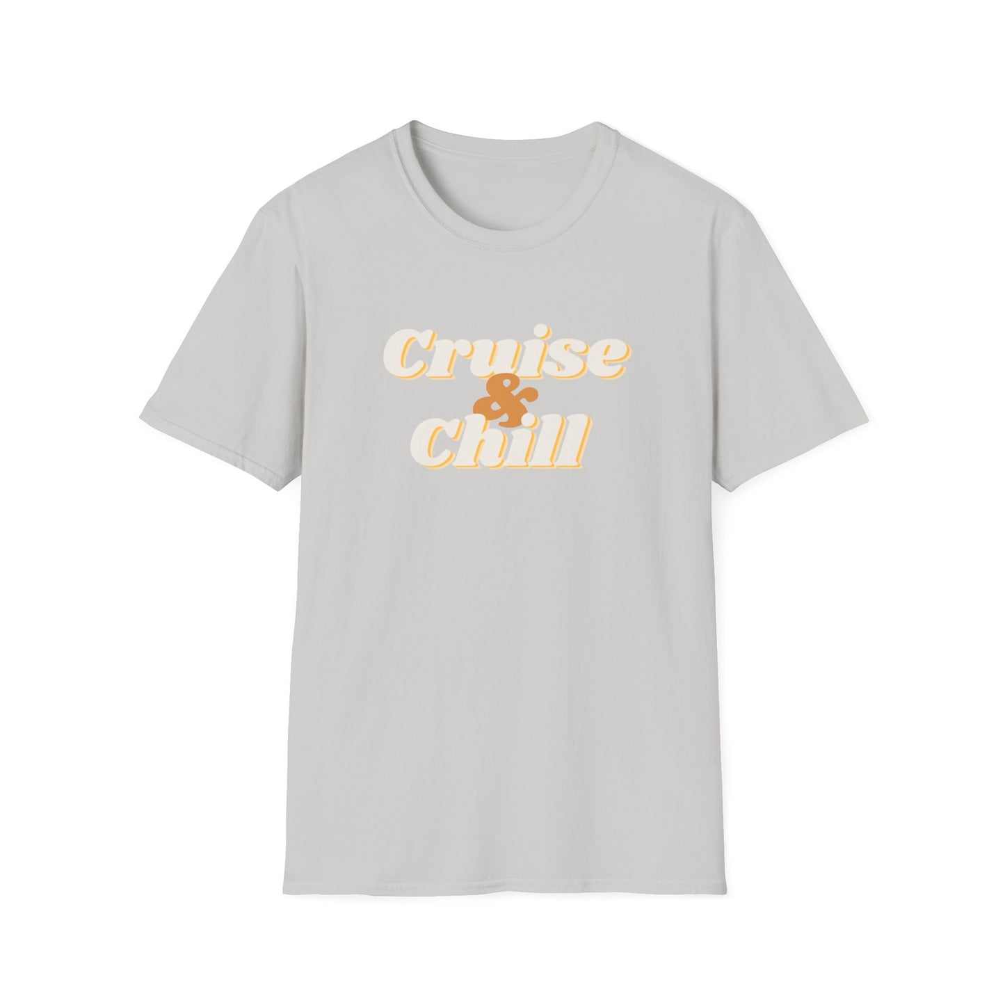 “Cruise and Chill" T-Shirt | Relaxing Cruise Vacation Tee for Men & Women”