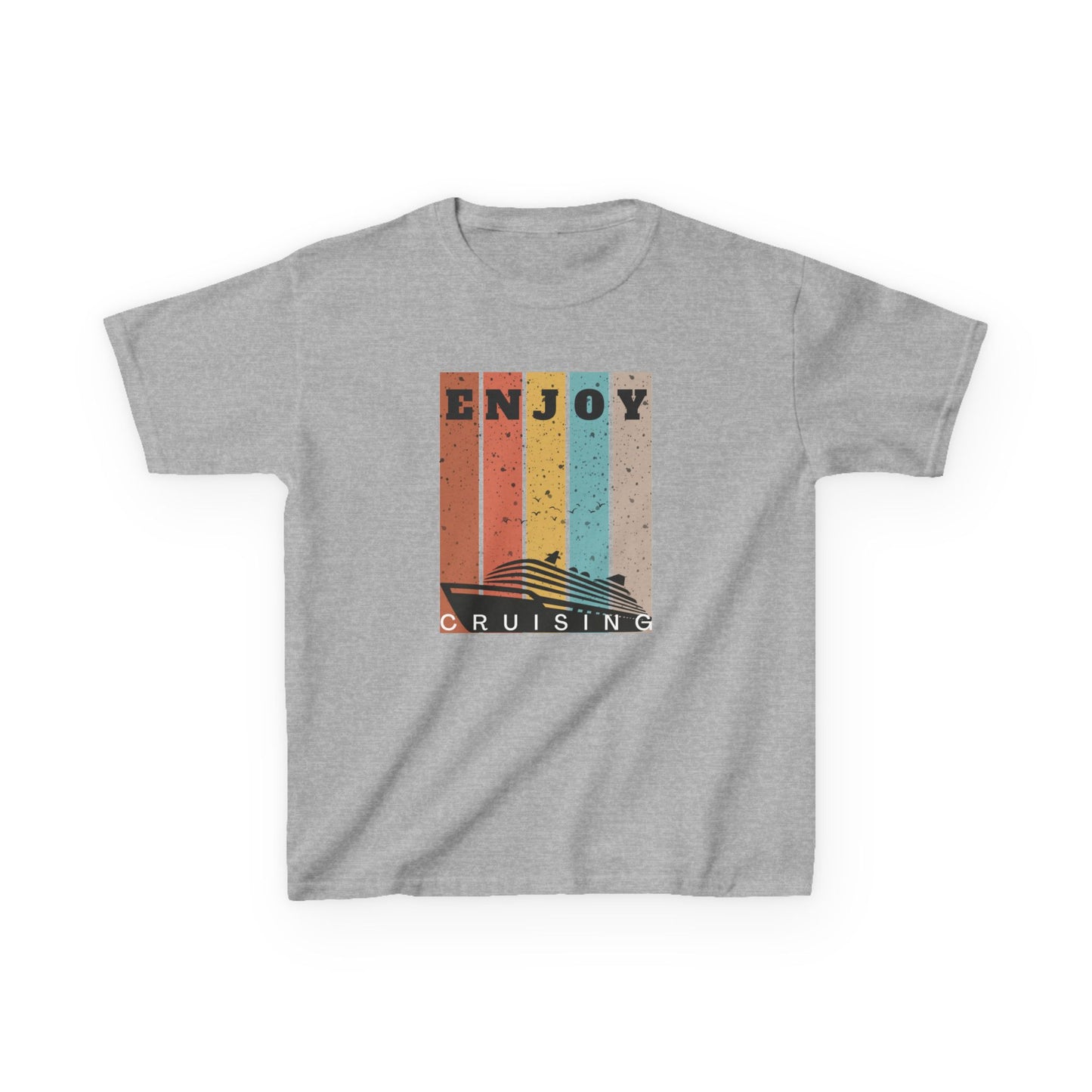 “Enjoy Cruising" Kids T-Shirt | Matching Family Cruise Shirt for Children
