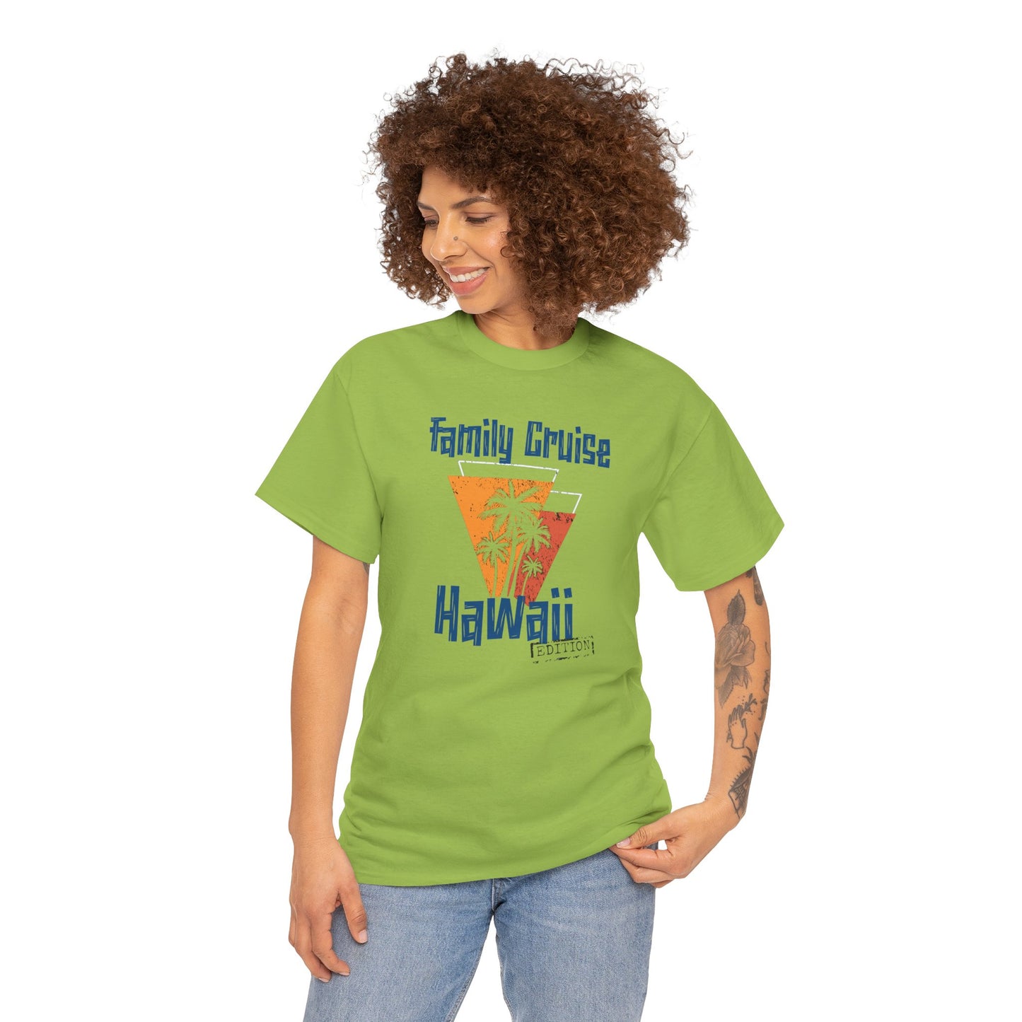 “Family Cruise Hawaii Edition" T-Shirt | Tropical Hawaiian Cruise Shirt for Families