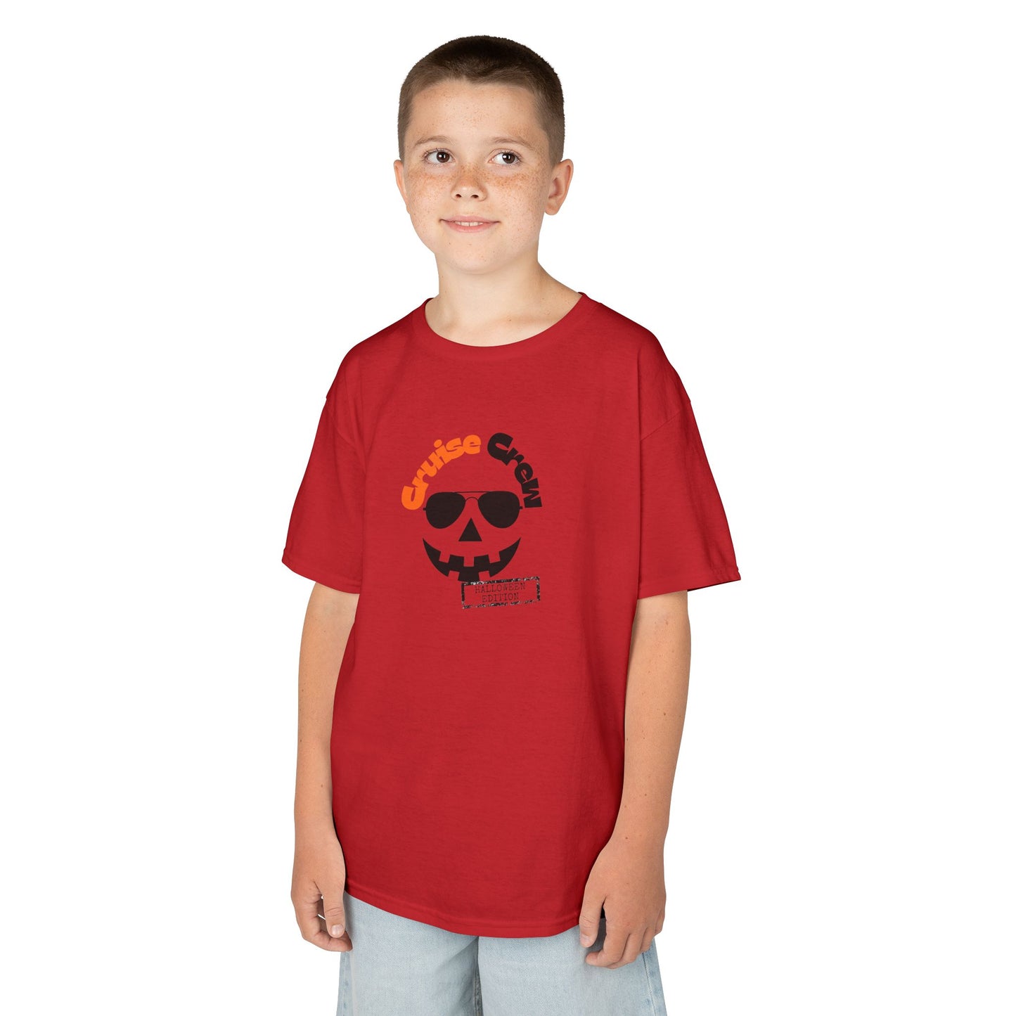 "Cruise Crew Halloween Edition" Cruise T-Shirt, Kids Unisex Softstyle Tee