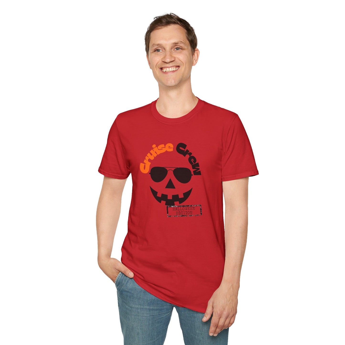 "Cruise Crew Halloween Edition" Cruise T-Shirt, Unisex Softstyle Tee