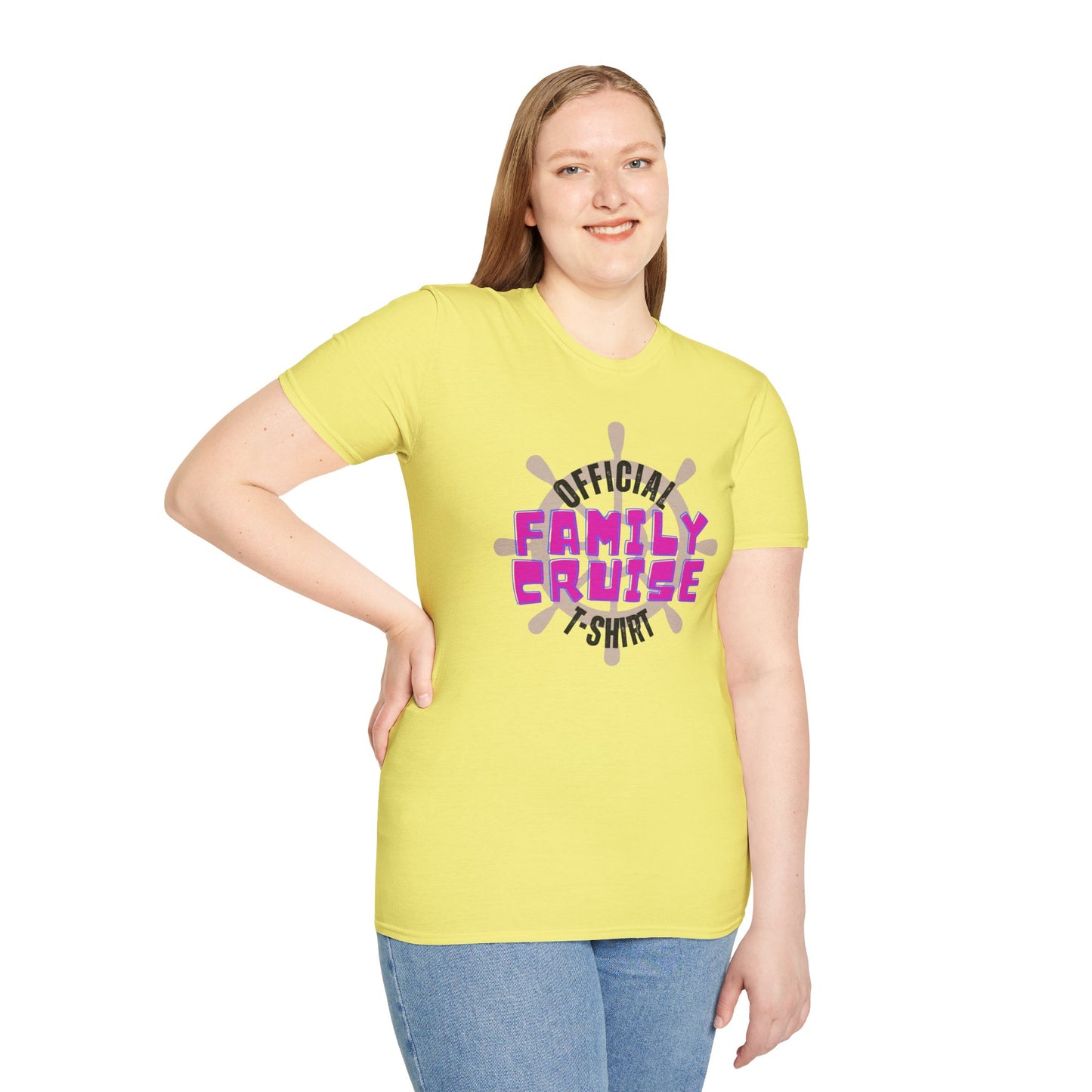 “Official Family Cruise" T-Shirt | 1960s Retro Family Cruise Tee for Groups