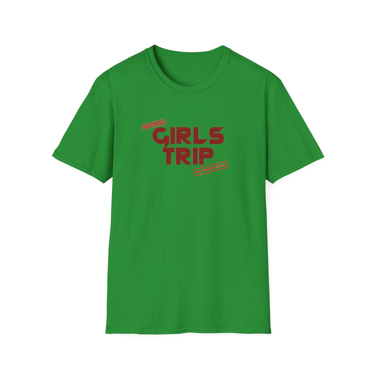 “Warning: Girls Trip in Progress" T-Shirt | Fun Cruise Shirt for Women & Squads
