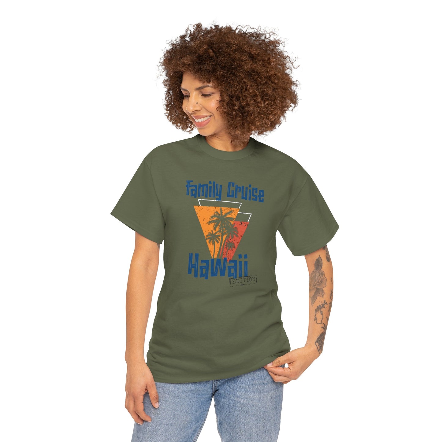 “Family Cruise Hawaii Edition" T-Shirt | Tropical Hawaiian Cruise Shirt for Families