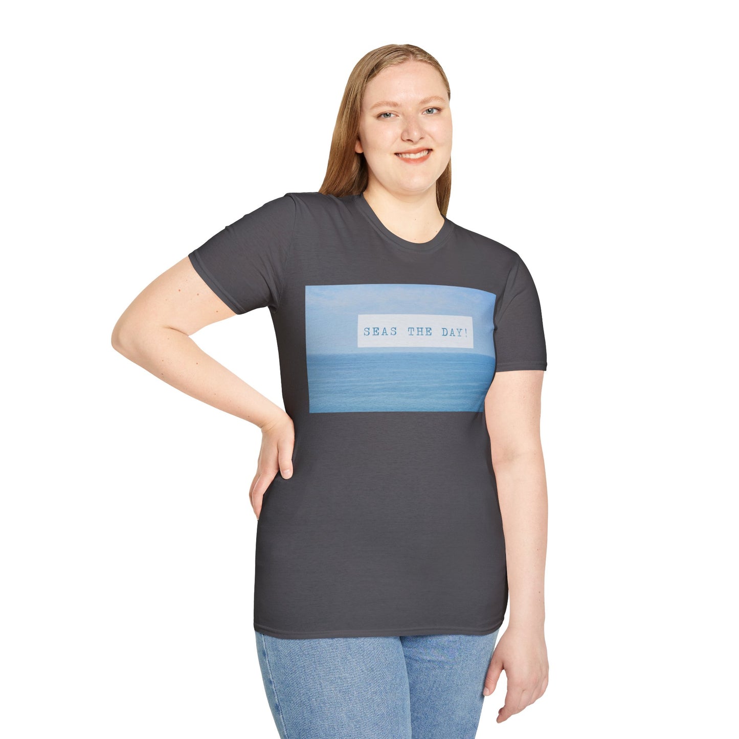 “Seas The Day" T-Shirt | Fun Cruise Vacation Tee for Groups & Families