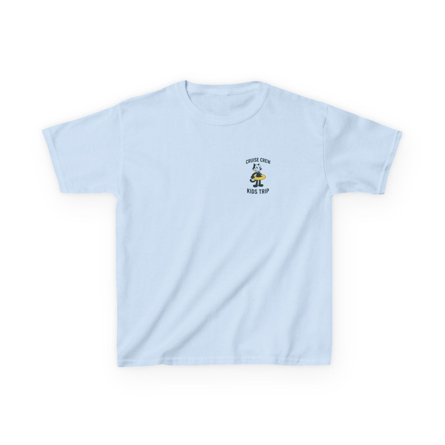 Cruise Crew – Kids Trip Beach Vintage Cartoon T-Shirt (Public Domain Felix the Cat)