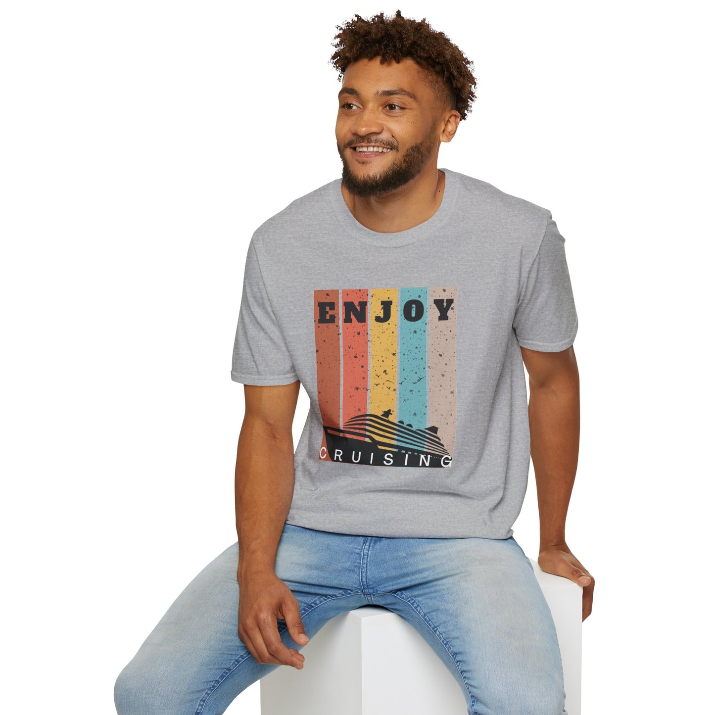 “Enjoy Cruising" T-Shirt | Classic Cruise Vacation Tee for Men & Women
