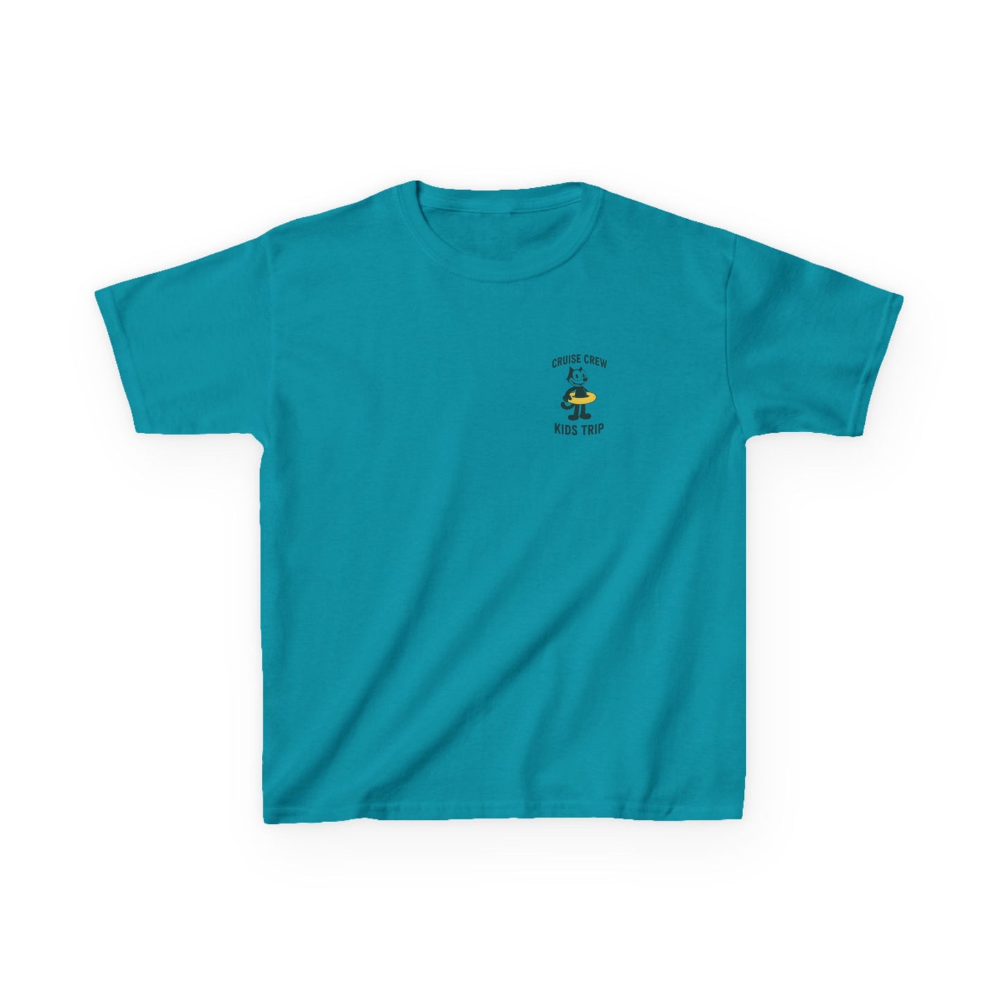 Cruise Crew – Kids Trip Beach Vintage Cartoon T-Shirt (Public Domain Felix the Cat)