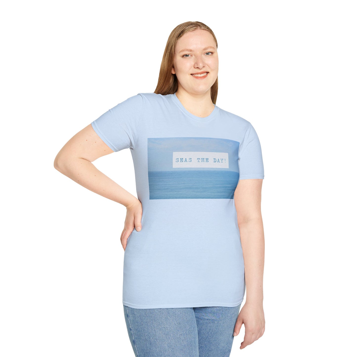 “Seas The Day" T-Shirt | Fun Cruise Vacation Tee for Groups & Families