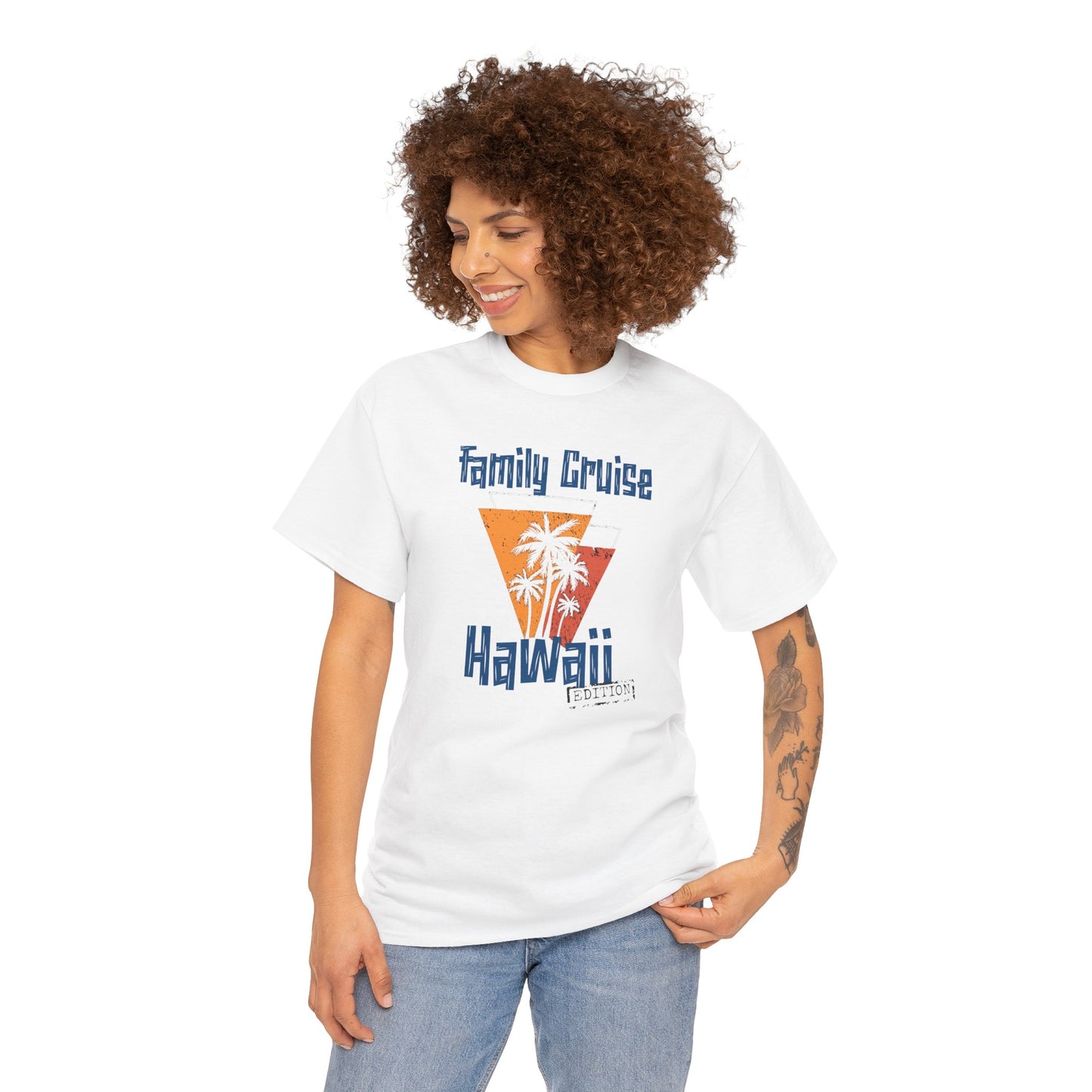 “Family Cruise Hawaii Edition" T-Shirt | Tropical Hawaiian Cruise Shirt for Families