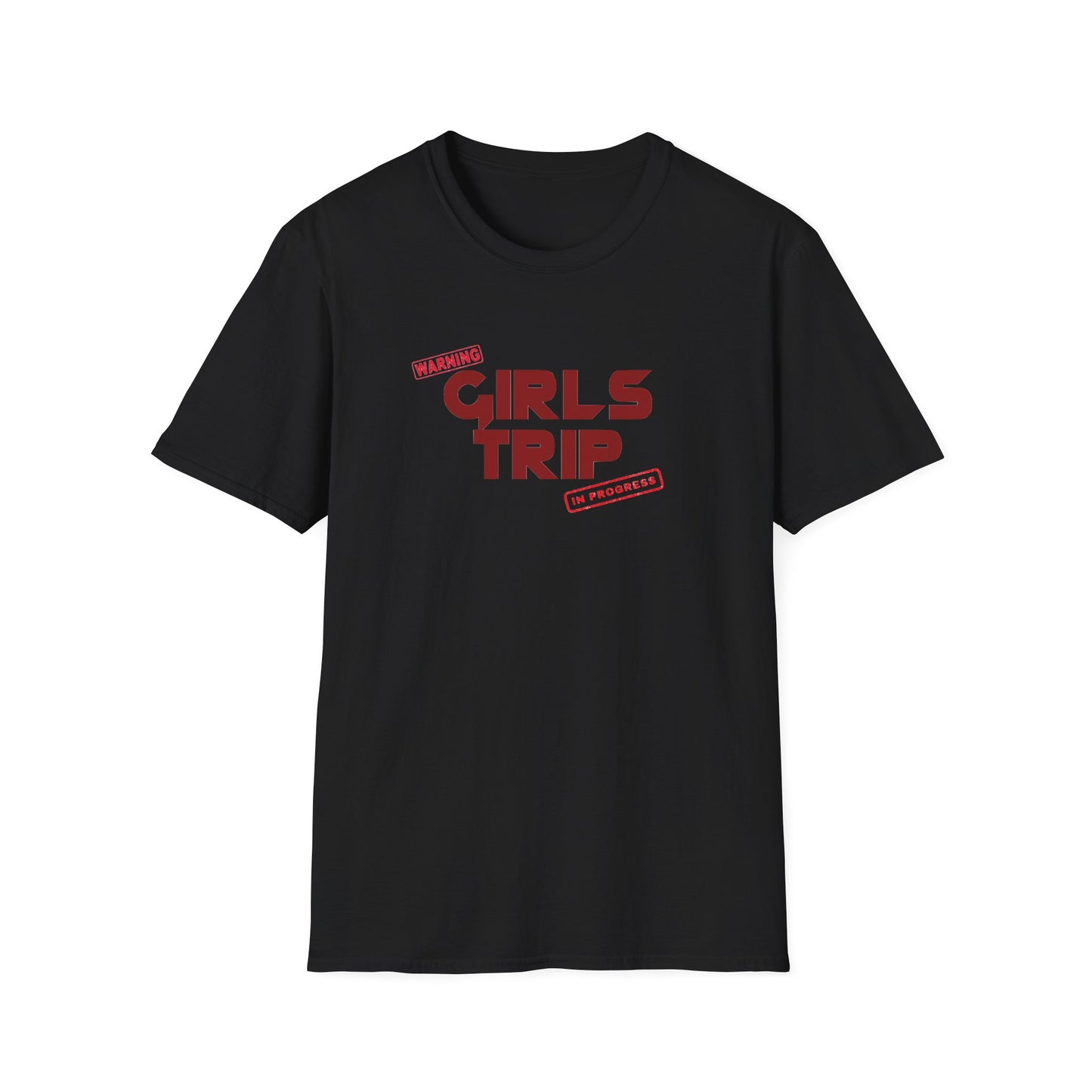 “Warning: Girls Trip in Progress" T-Shirt | Fun Cruise Shirt for Women & Squads