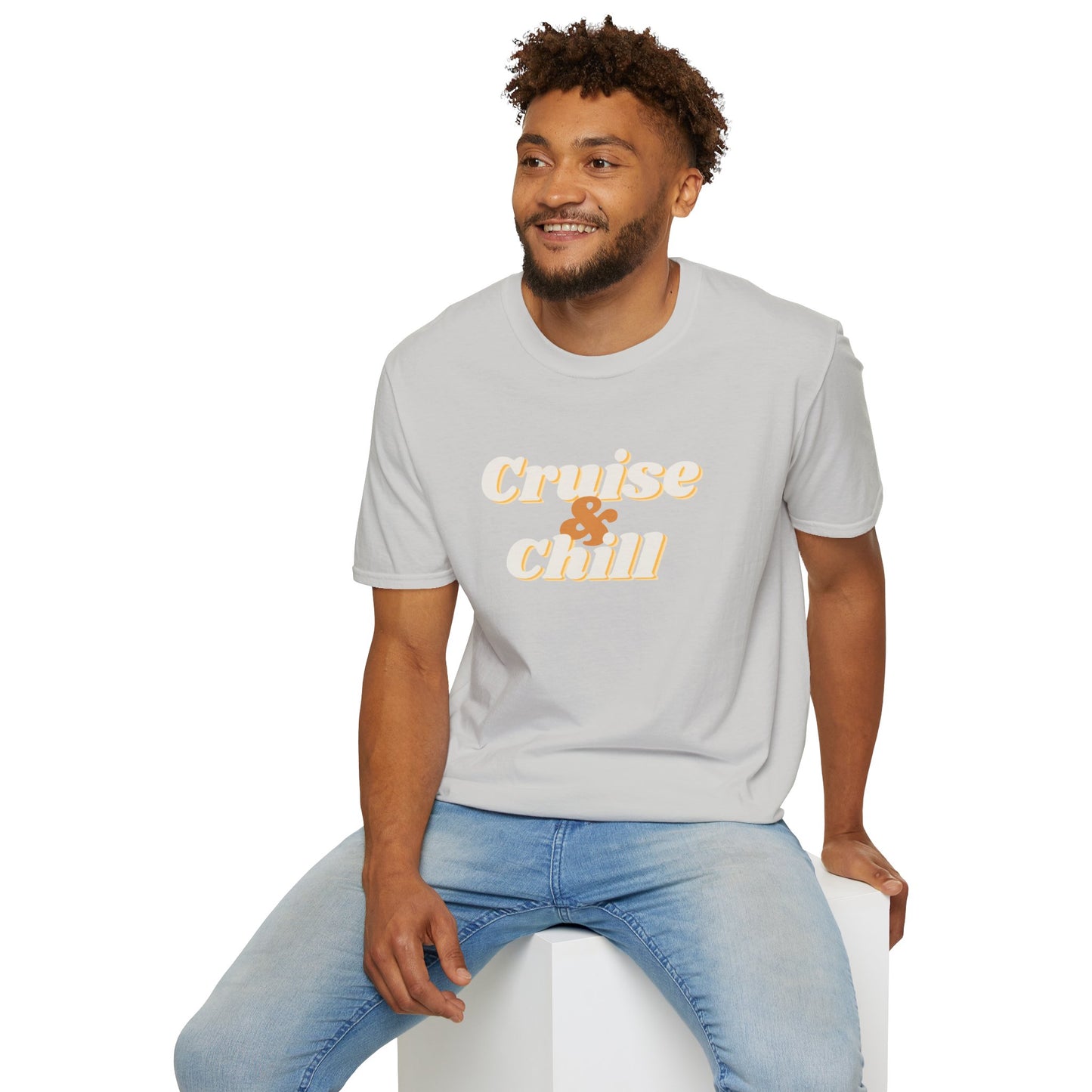“Cruise and Chill" T-Shirt | Relaxing Cruise Vacation Tee for Men & Women”
