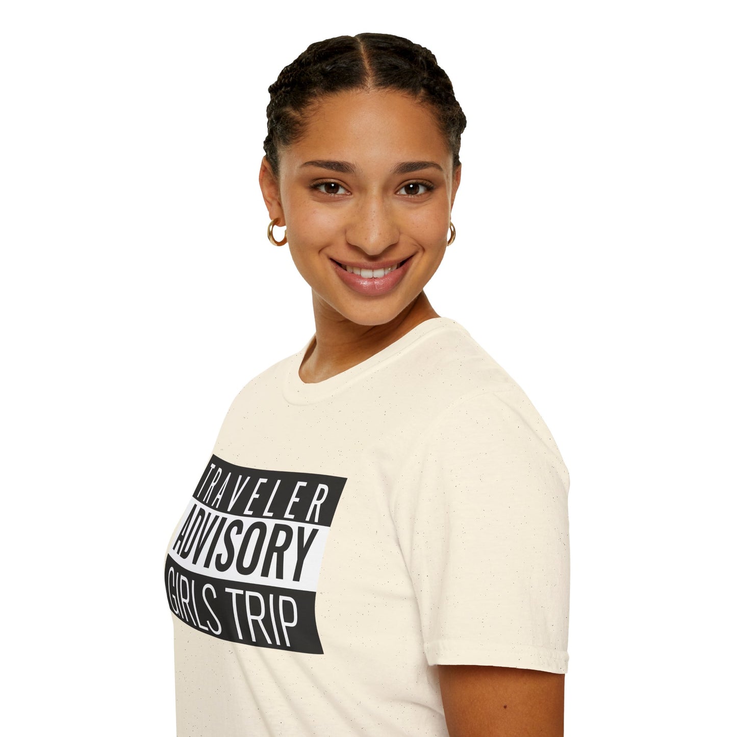 “Traveler Advisory Girls Trip" T-Shirt | Fun Cruise Shirt for Women & Squads