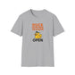 Duck Hunting Season Open – Retro Rubber Duck Captain Adults Unisex Cruise T-Shirt