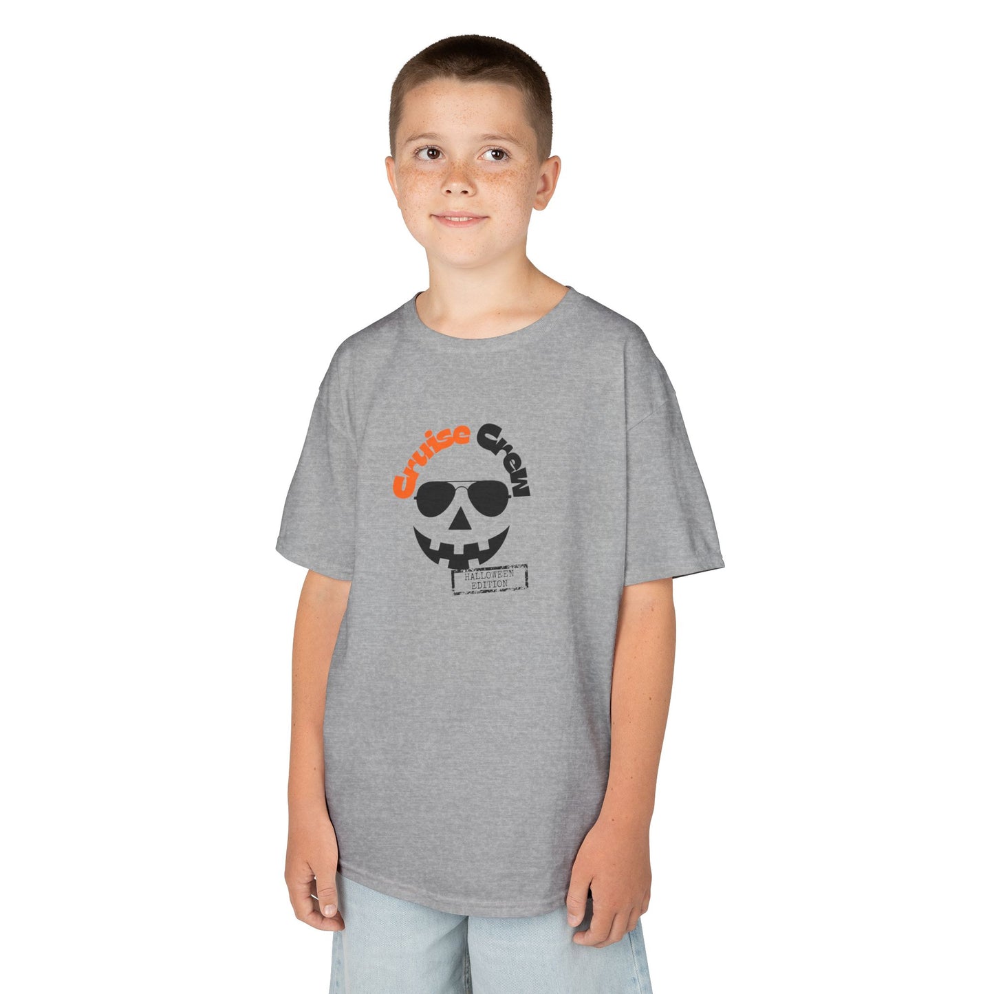 "Cruise Crew Halloween Edition" Cruise T-Shirt, Kids Unisex Softstyle Tee