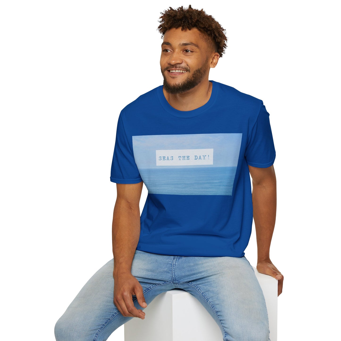 “Seas The Day" T-Shirt | Fun Cruise Vacation Tee for Groups & Families