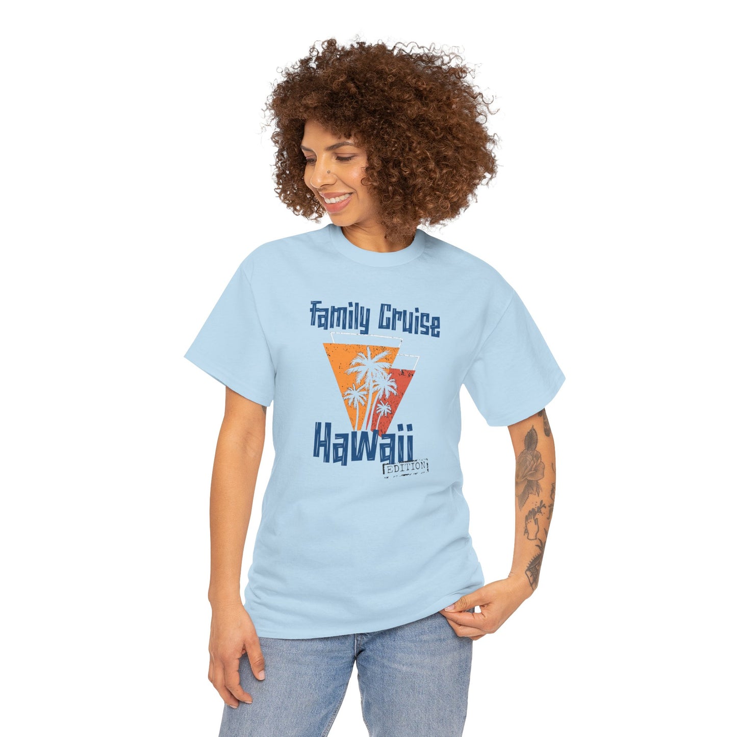“Family Cruise Hawaii Edition" T-Shirt | Tropical Hawaiian Cruise Shirt for Families
