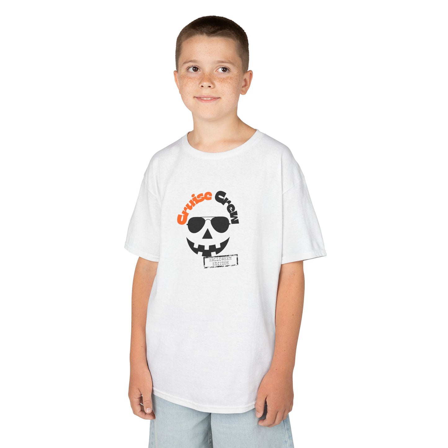 "Cruise Crew Halloween Edition" Cruise T-Shirt, Kids Unisex Softstyle Tee