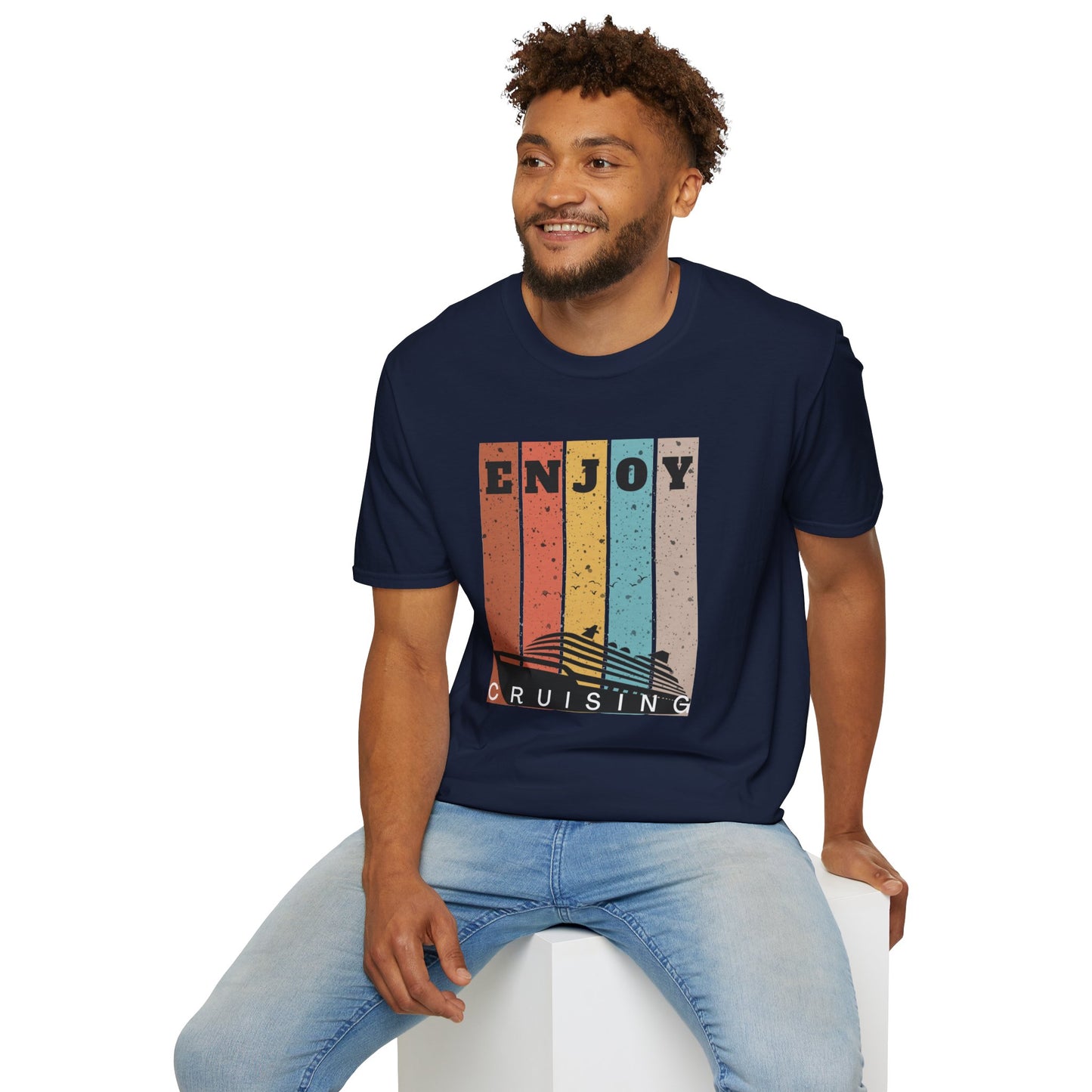 “Enjoy Cruising" T-Shirt | Classic Cruise Vacation Tee for Men & Women