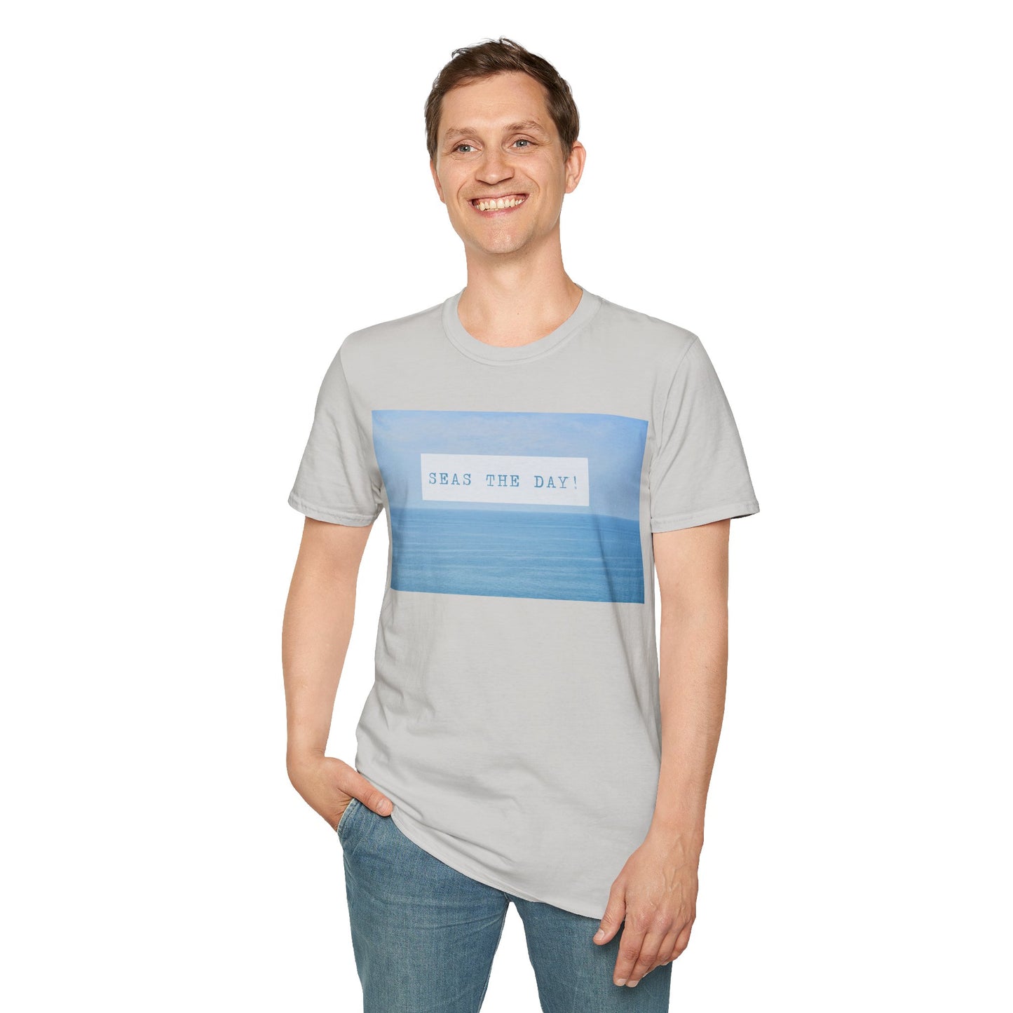 “Seas The Day" T-Shirt | Fun Cruise Vacation Tee for Groups & Families
