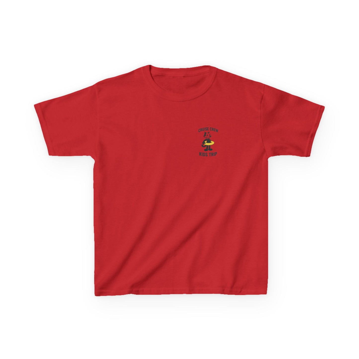 Cruise Crew – Kids Trip Beach Vintage Cartoon T-Shirt (Public Domain Felix the Cat)
