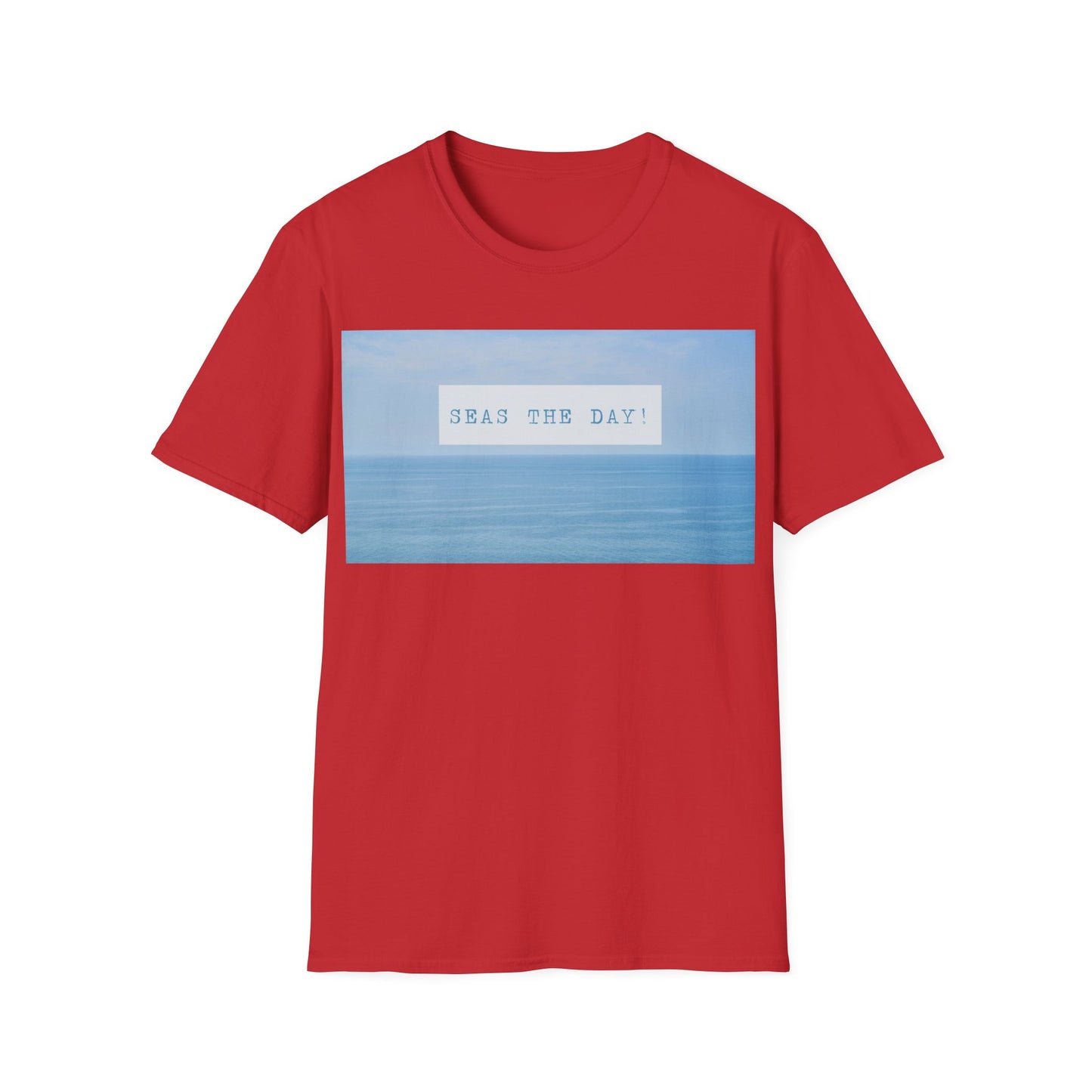 “Seas The Day" T-Shirt | Fun Cruise Vacation Tee for Groups & Families