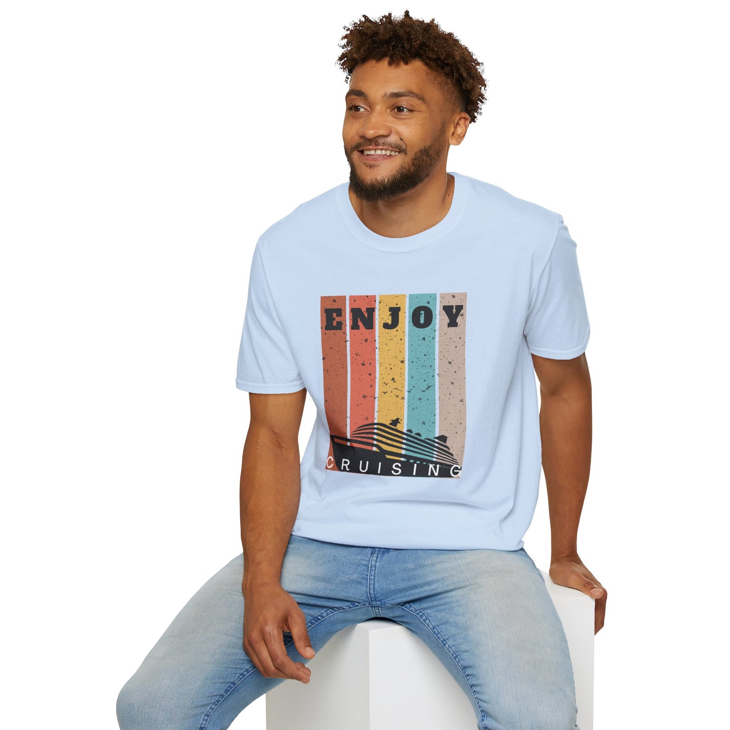 “Enjoy Cruising" T-Shirt | Classic Cruise Vacation Tee for Men & Women