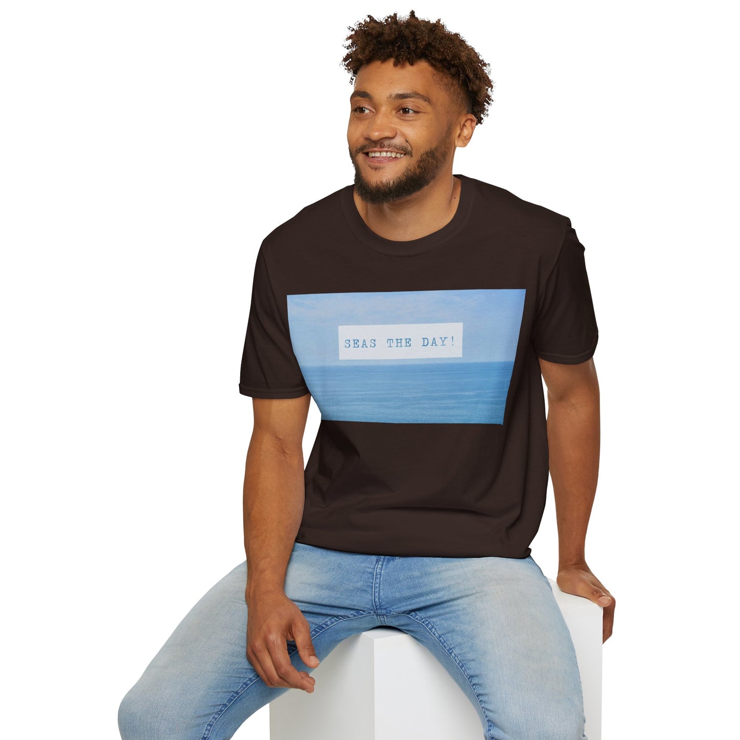 “Seas The Day" T-Shirt | Fun Cruise Vacation Tee for Groups & Families