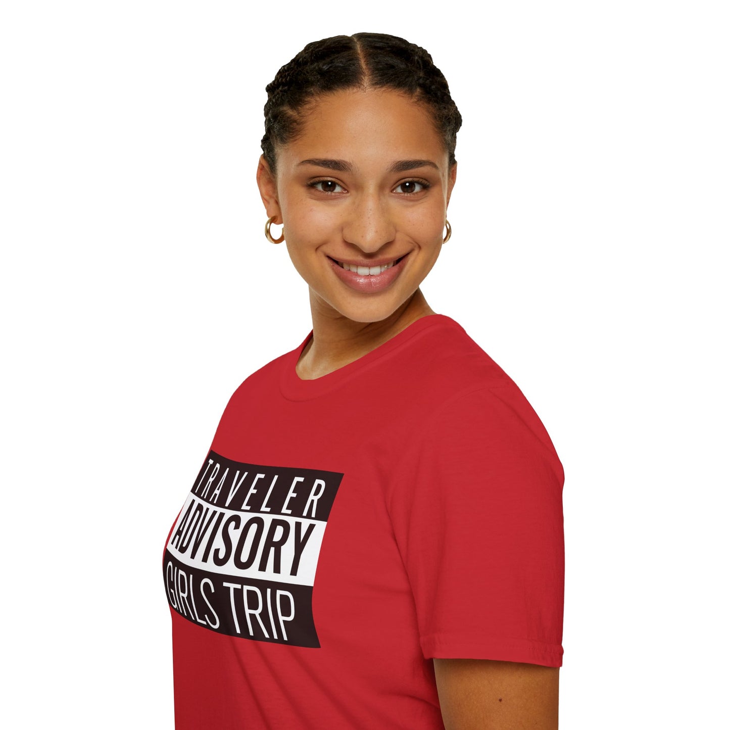 “Traveler Advisory Girls Trip" T-Shirt | Fun Cruise Shirt for Women & Squads