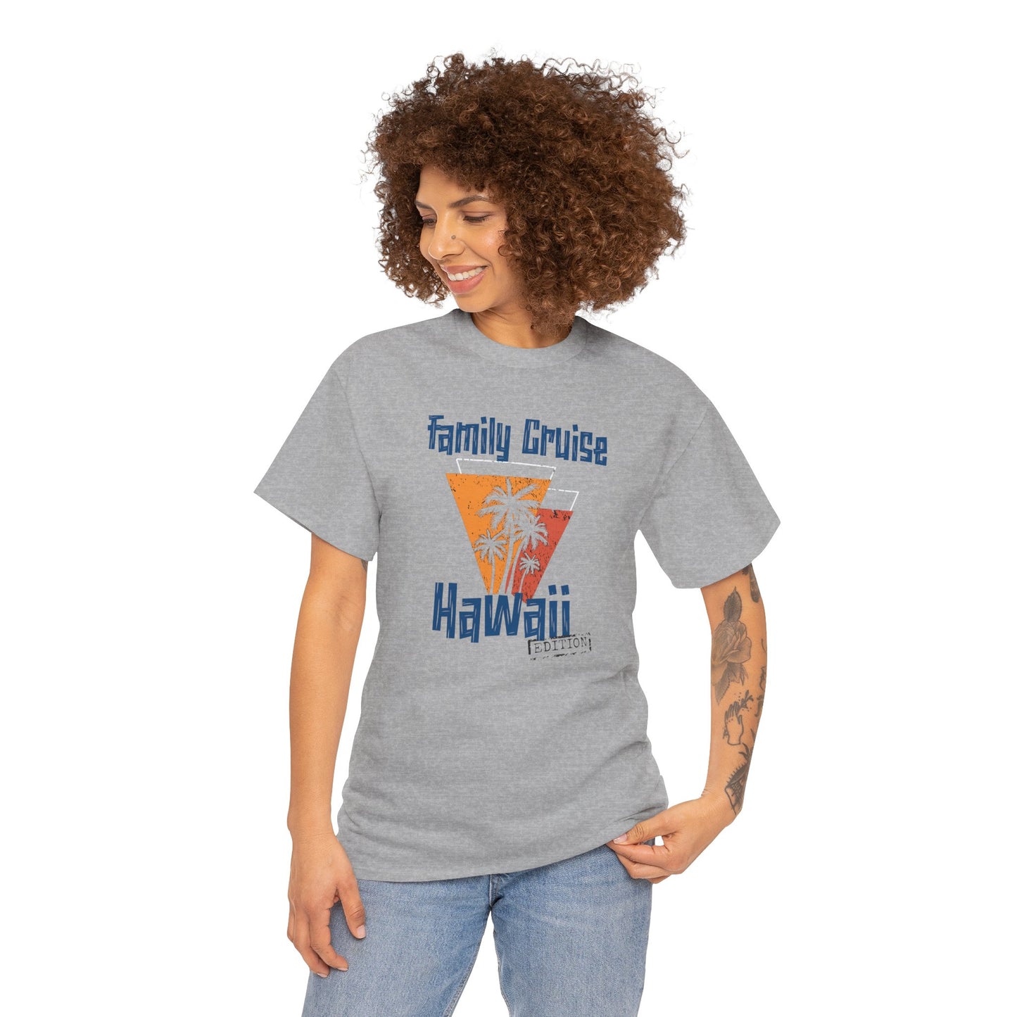 “Family Cruise Hawaii Edition" T-Shirt | Tropical Hawaiian Cruise Shirt for Families
