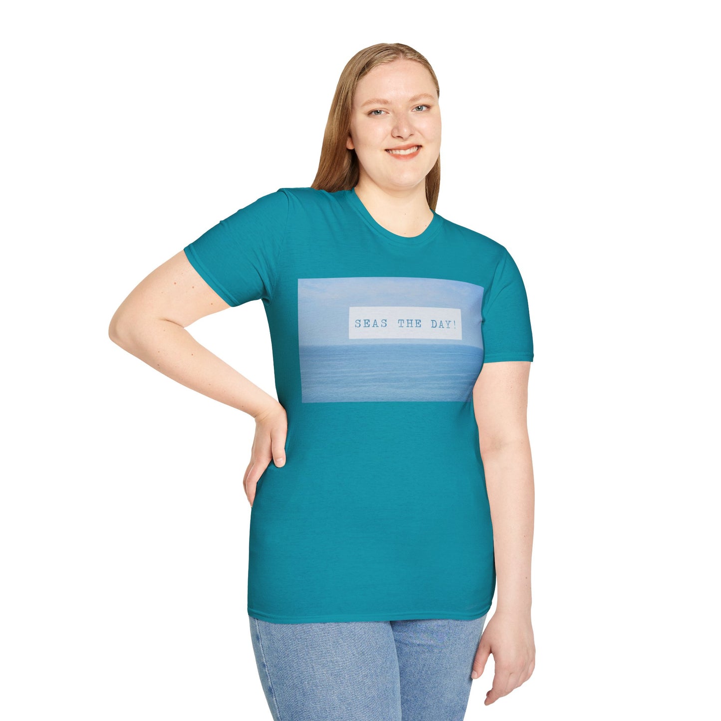 “Seas The Day" T-Shirt | Fun Cruise Vacation Tee for Groups & Families