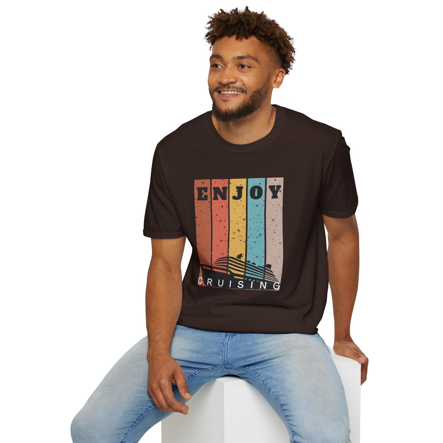 “Enjoy Cruising" T-Shirt | Classic Cruise Vacation Tee for Men & Women