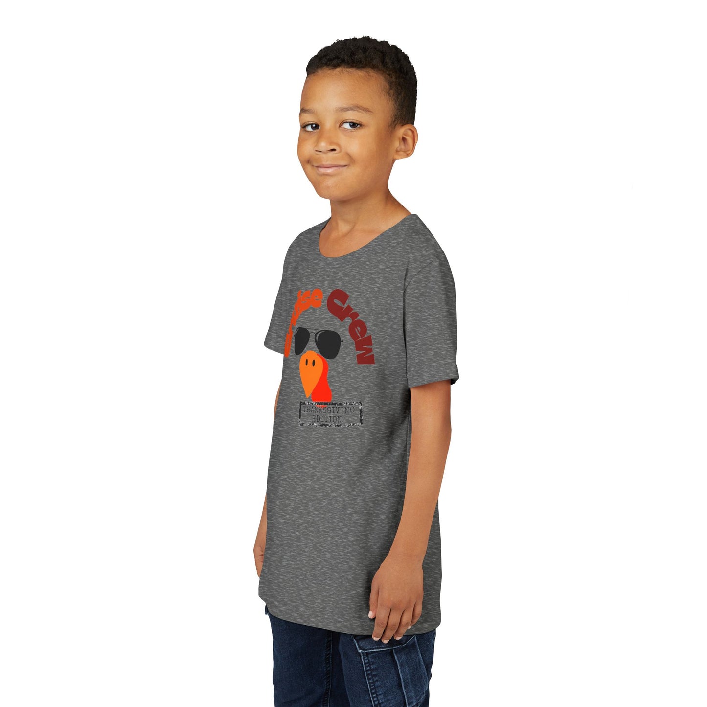 “Cruise Crew Thanksgiving Edition" Kids T-Shirt | Holiday Family Cruise Shirt