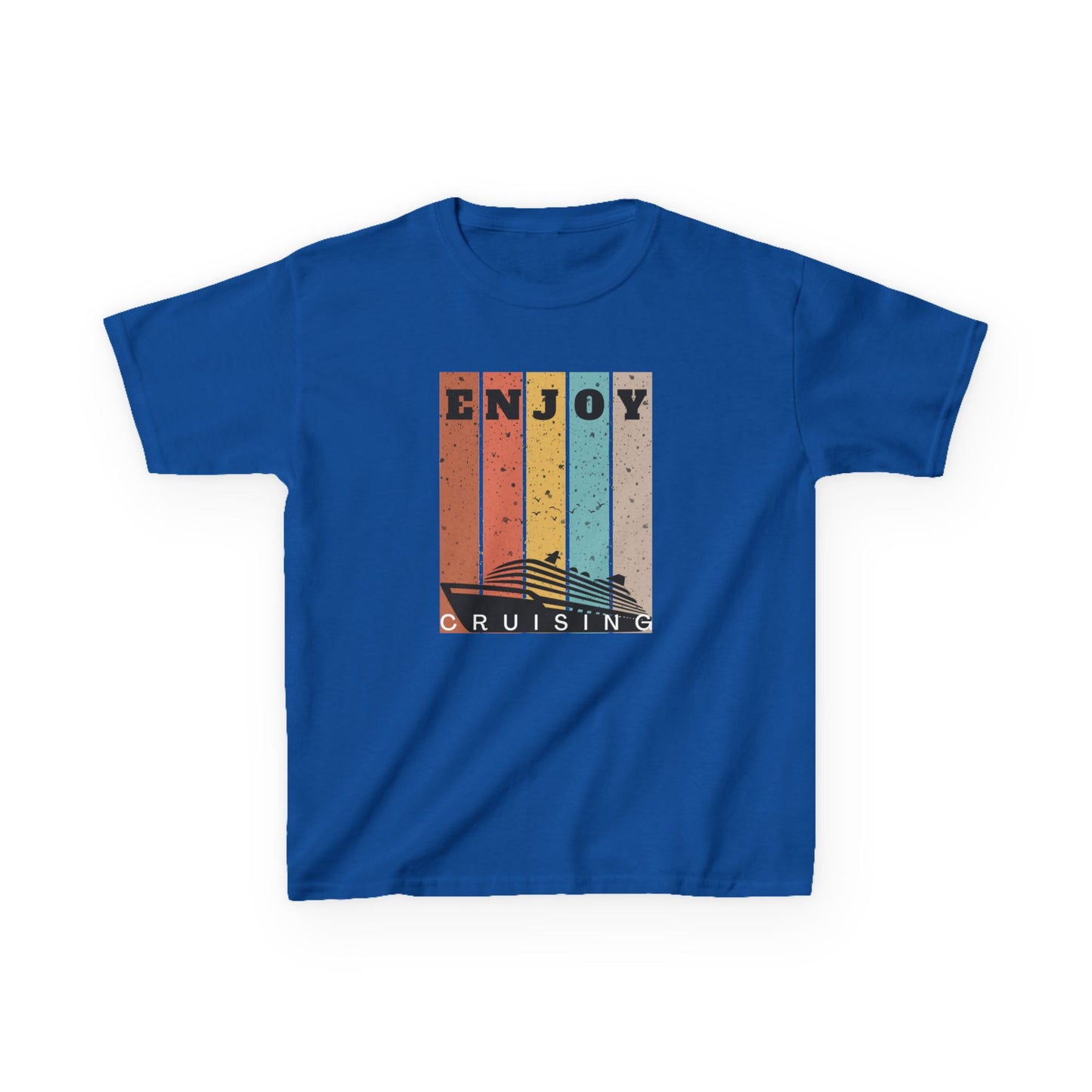 “Enjoy Cruising" Kids T-Shirt | Matching Family Cruise Shirt for Children