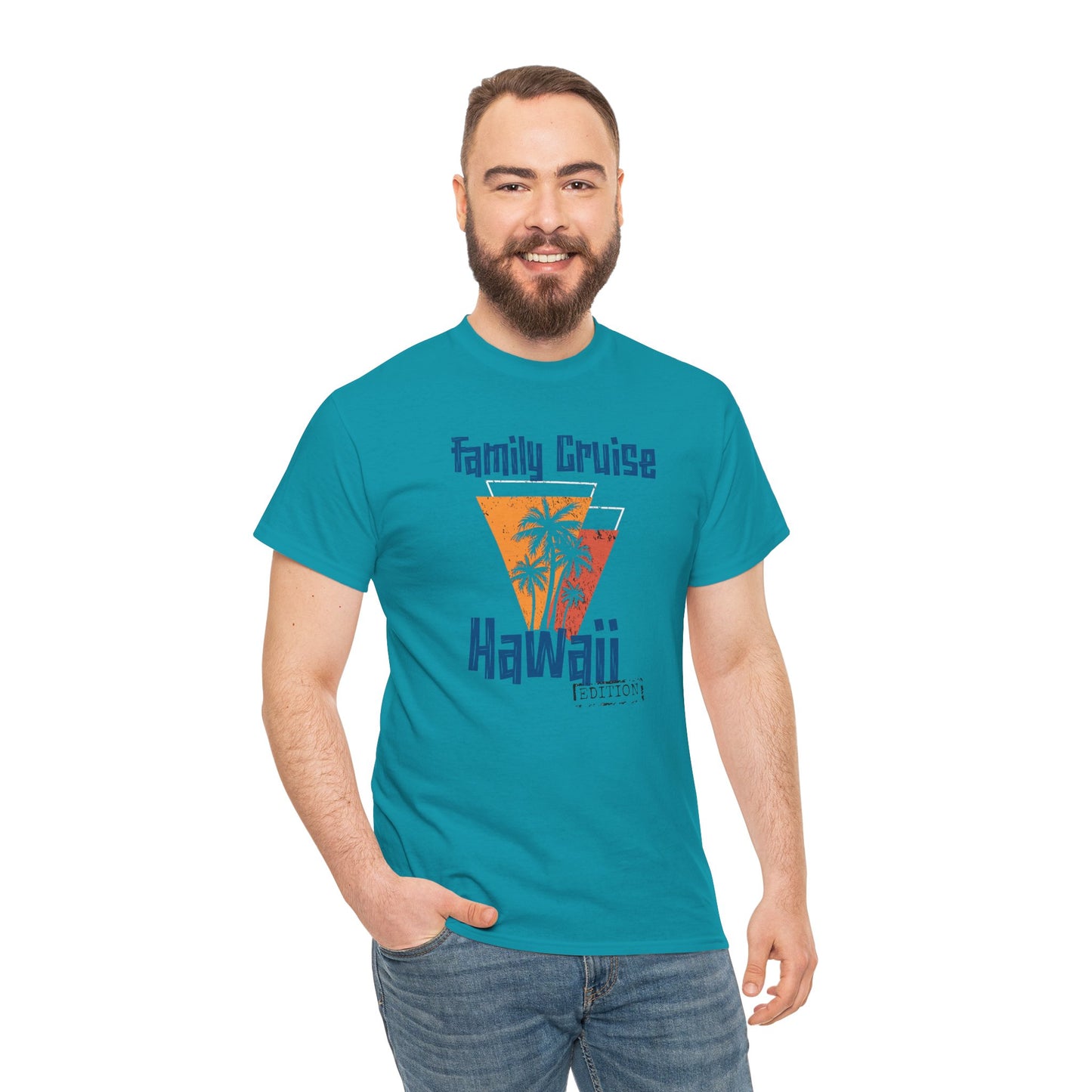 “Family Cruise Hawaii Edition" T-Shirt | Tropical Hawaiian Cruise Shirt for Families