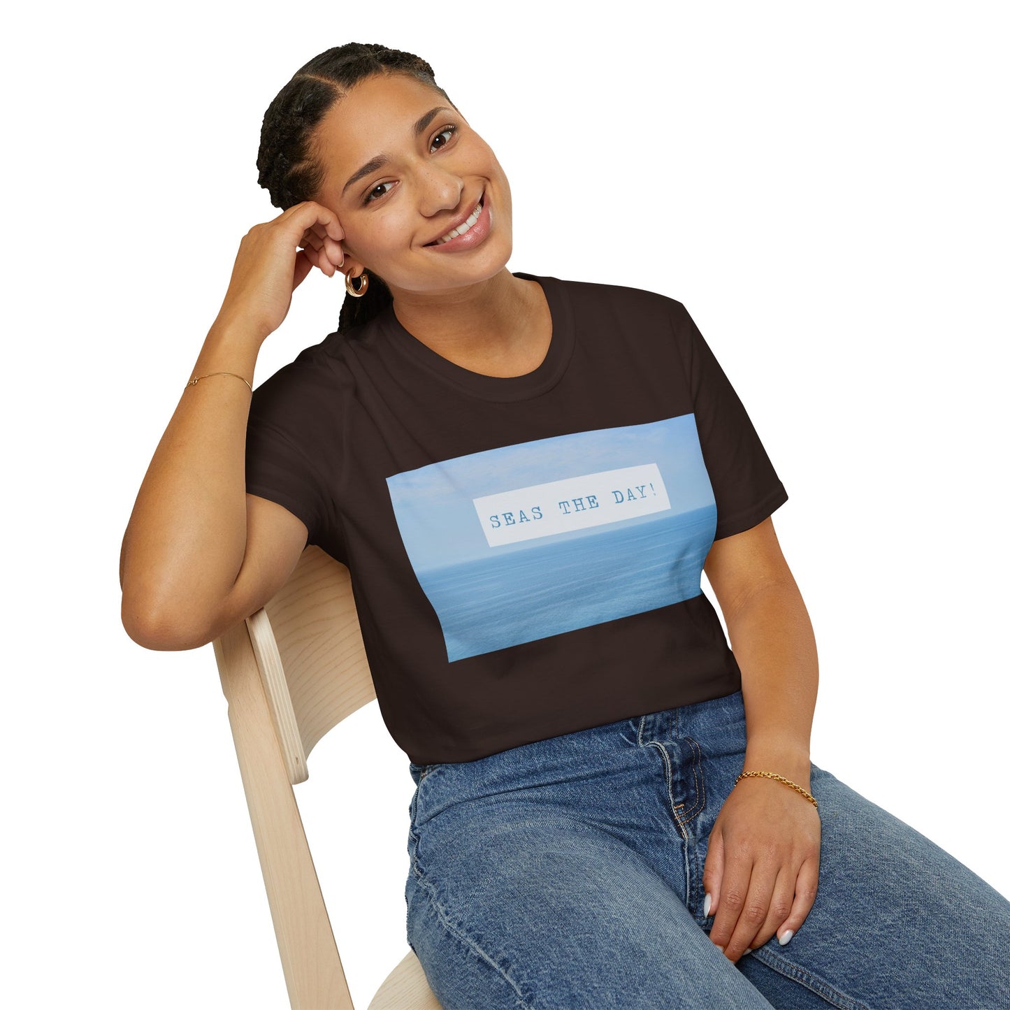 “Seas The Day" T-Shirt | Fun Cruise Vacation Tee for Groups & Families
