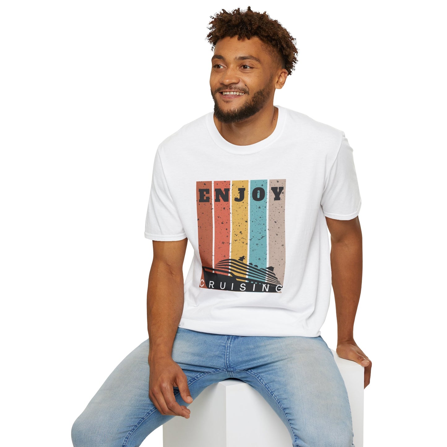 “Enjoy Cruising" T-Shirt | Classic Cruise Vacation Tee for Men & Women