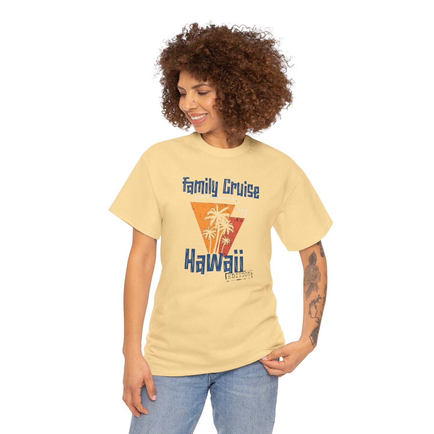 “Family Cruise Hawaii Edition" T-Shirt | Tropical Hawaiian Cruise Shirt for Families