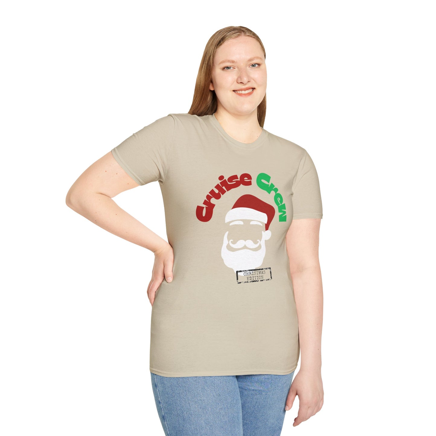 "Cruise Crew Christmas Edition" Cruise T-Shirt, Unisex Softstyle Tee
