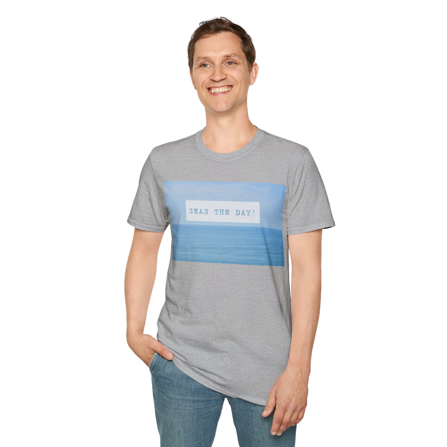 “Seas The Day" T-Shirt | Fun Cruise Vacation Tee for Groups & Families