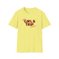 “Warning: Girls Trip in Progress" T-Shirt | Fun Cruise Shirt for Women & Squads