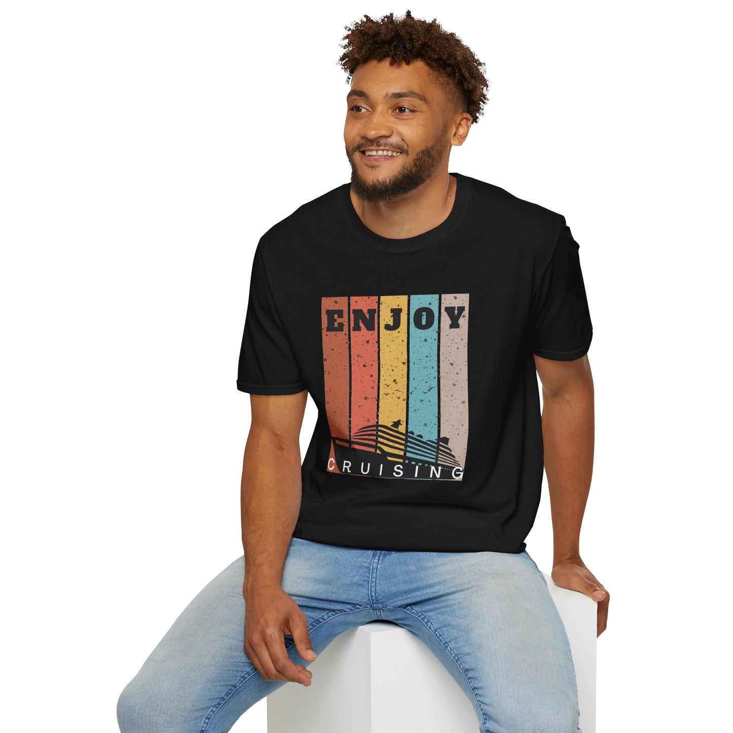 “Enjoy Cruising" T-Shirt | Classic Cruise Vacation Tee for Men & Women
