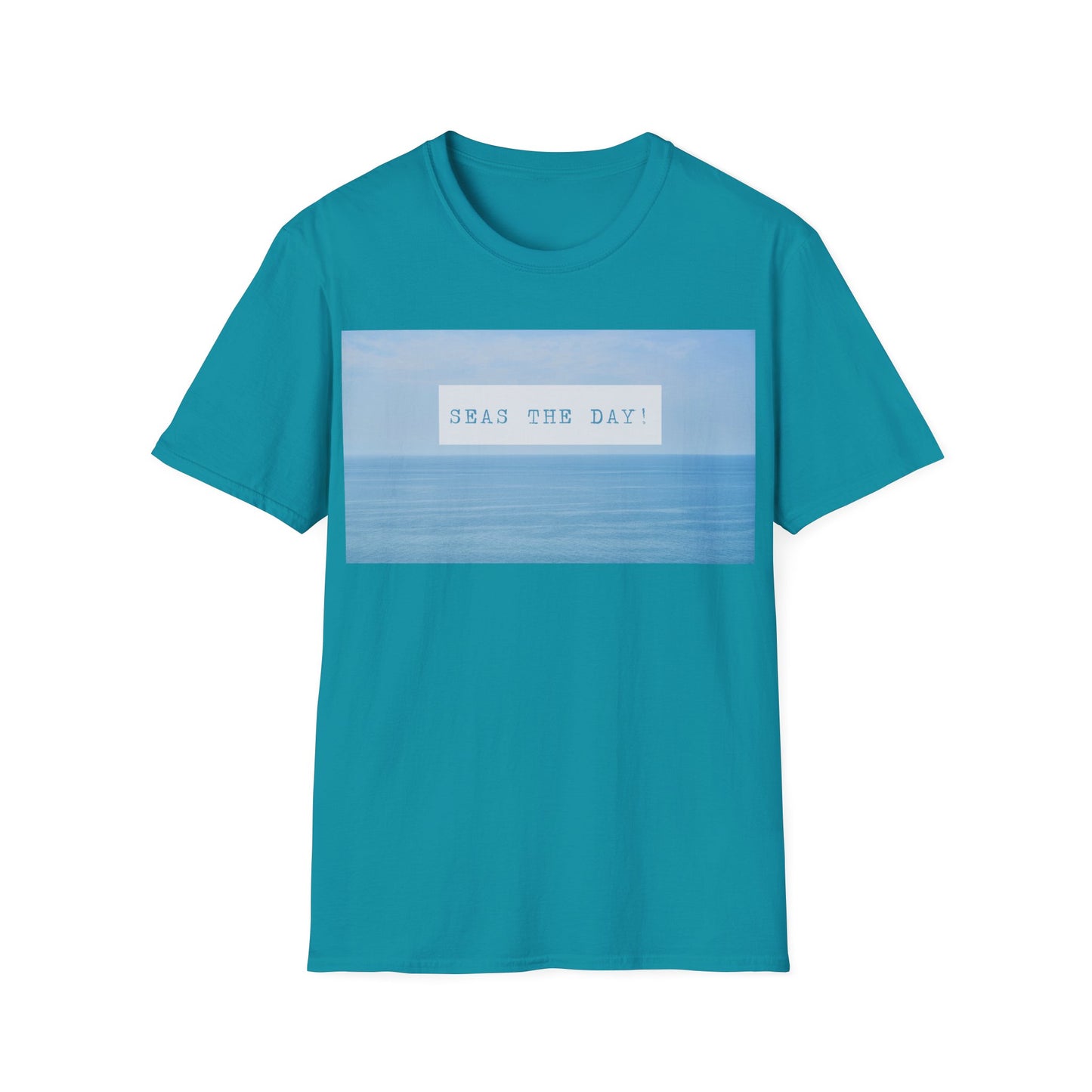 “Seas The Day" T-Shirt | Fun Cruise Vacation Tee for Groups & Families
