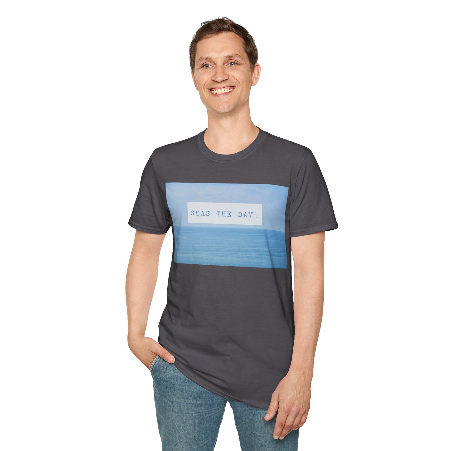 “Seas The Day" T-Shirt | Fun Cruise Vacation Tee for Groups & Families