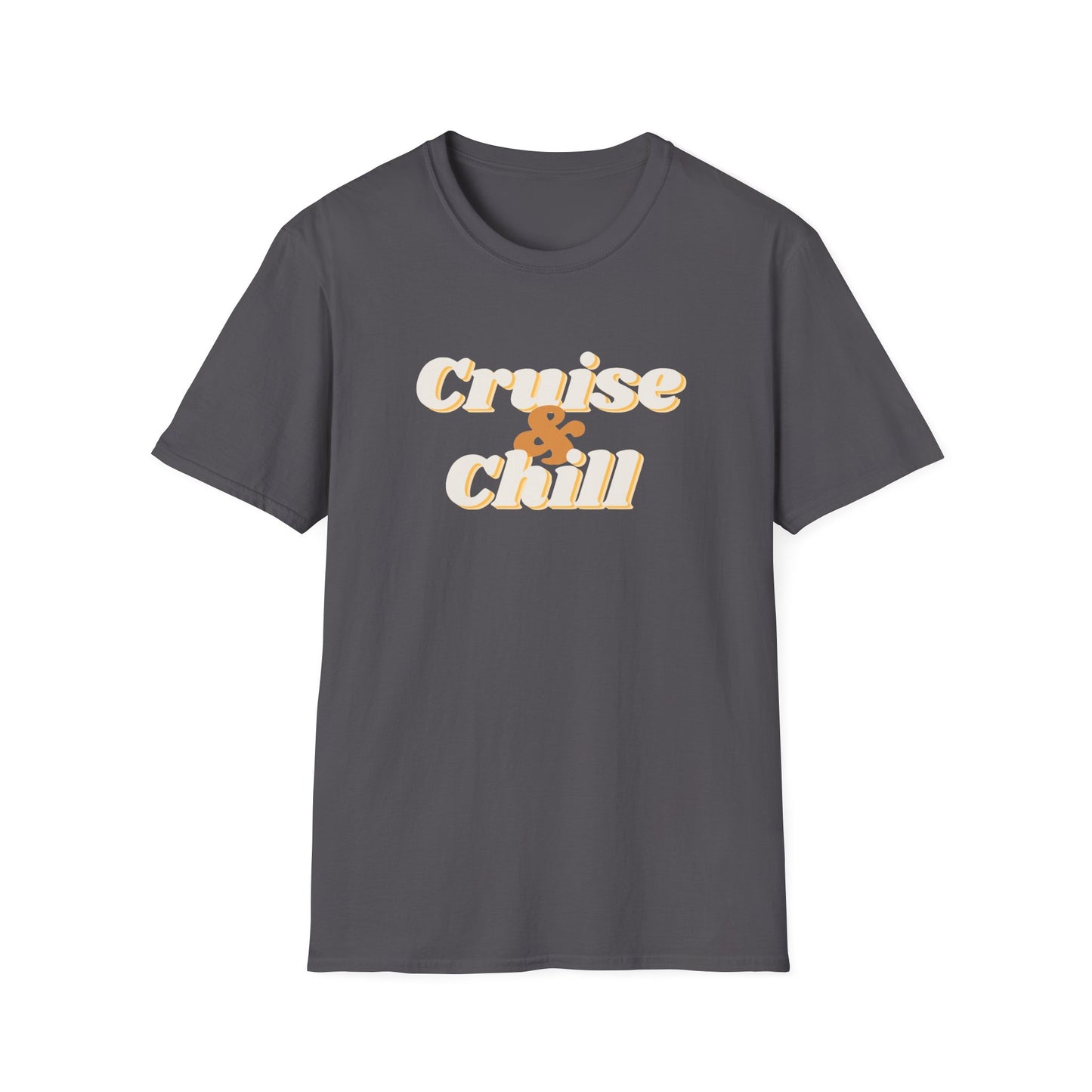 “Cruise and Chill" T-Shirt | Relaxing Cruise Vacation Tee for Men & Women”