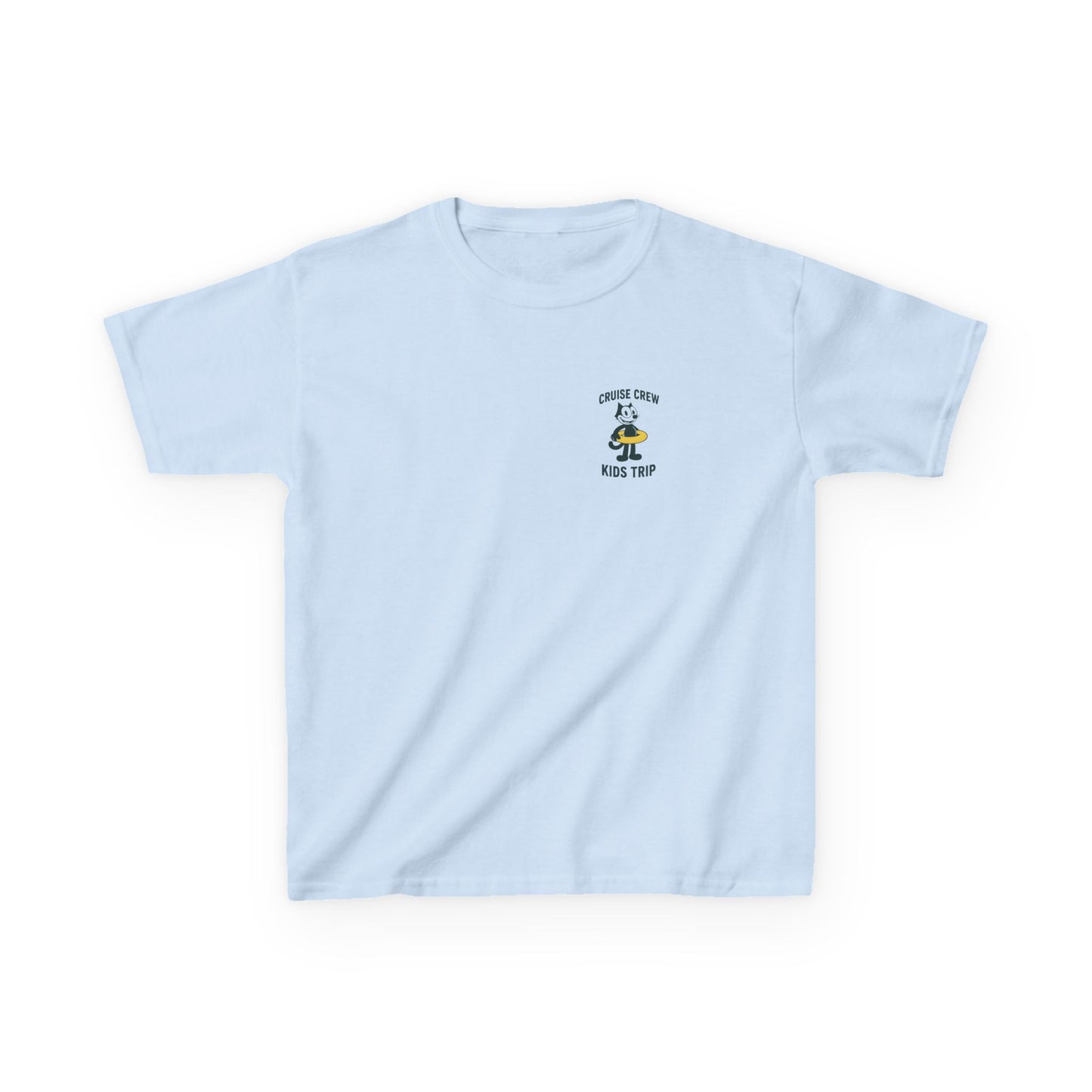 Cruise Crew – Kids Trip Ship Deck Vintage Cartoon T-Shirt (Public Domain Felix the Cat)