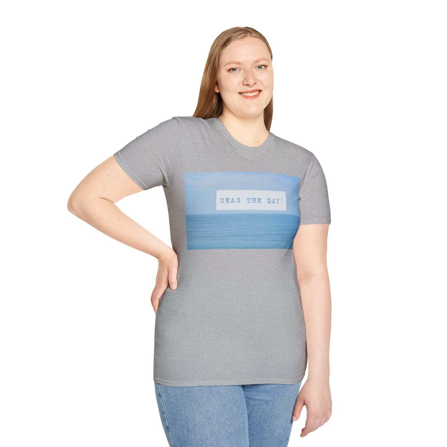 “Seas The Day" T-Shirt | Fun Cruise Vacation Tee for Groups & Families